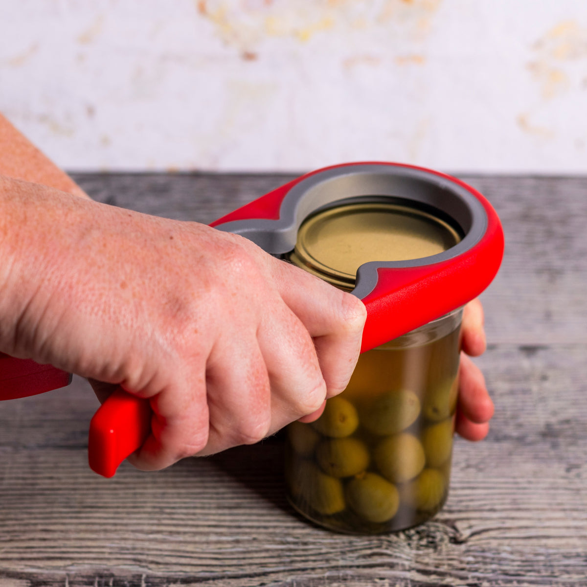 Jar Opener Silicone Red & Grey The Consol Shop Woodmead