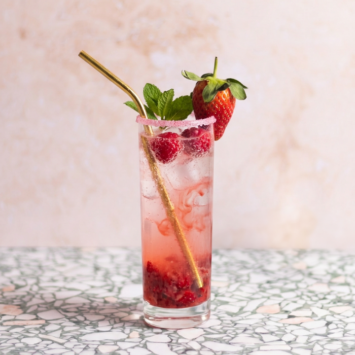 Love Potion Pink Lemonade Mocktail