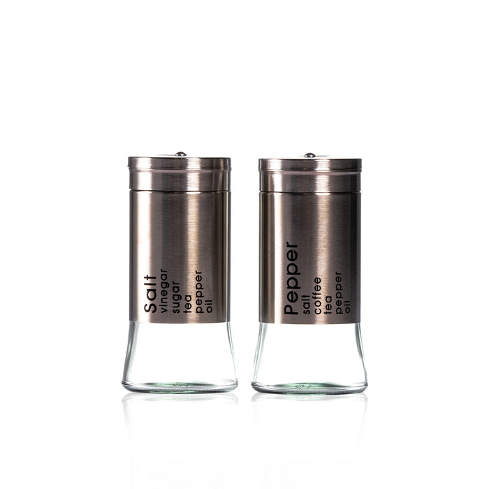 Salt & Pepper Glass 2 Pack