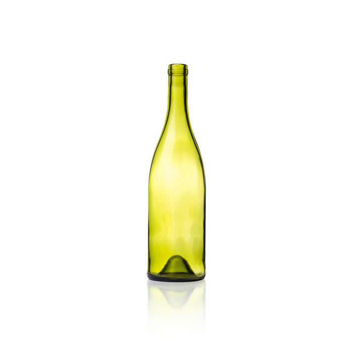 Consol Glass Burgundy Wine Bottle 750ml with RL8 Cork Lid