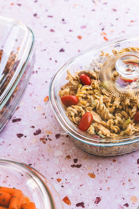 Consol Glass Toledo Casserole & Lid 3.5l