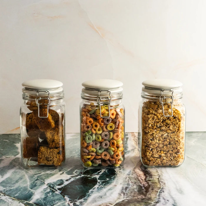 Cliptop Jar 1250ml (1.25L) with Ceramic Lid