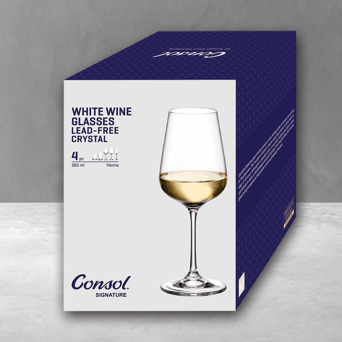 Consol Signature Vienna White Wine 360ml (4 Pack)