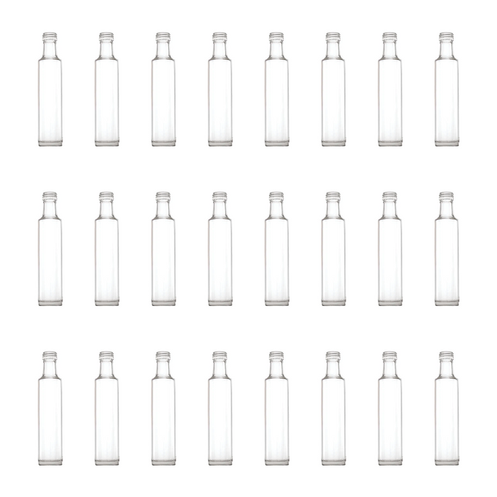 Consol Glass Dorica Bottle 250ml Flint without lid (24 Carton Pack)