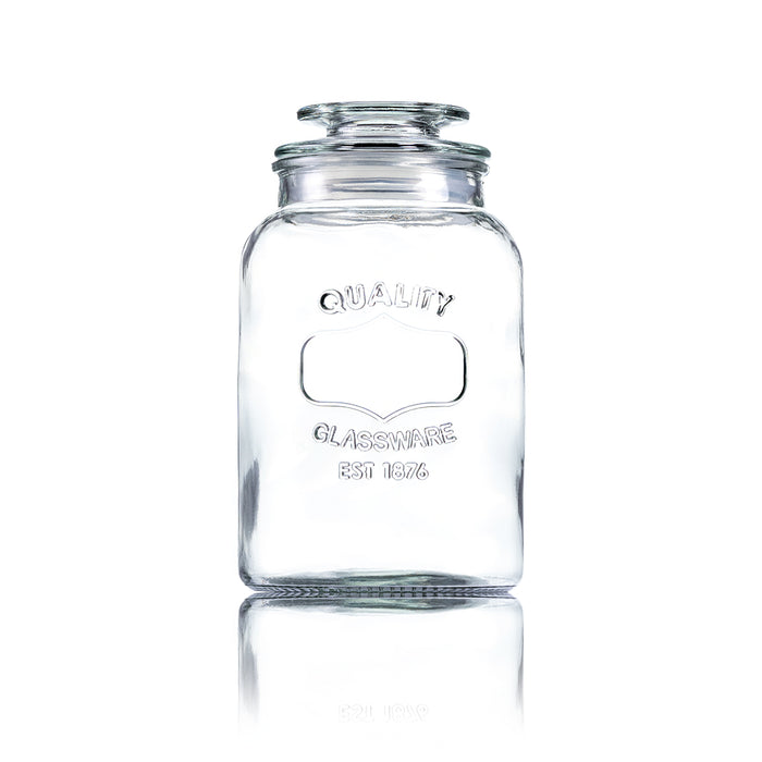 Round Canister Jar 1000ml (1L)