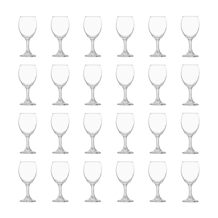 Consol Glass White Wine Stemmed 250ml (24 Carton Pack)
