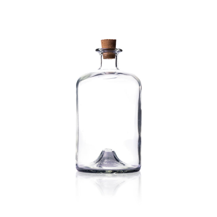 Herbalist Glass Bottle 750ml with Cork Lid