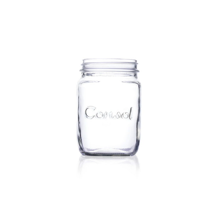 Consol Glass Preserve Jar 250ml Without Lid (24 Carton Pack)