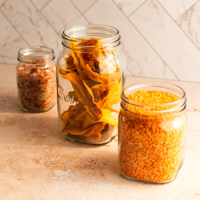 Consol Glass Preserve Jar 500ml without Lid(12 Carton Pack)