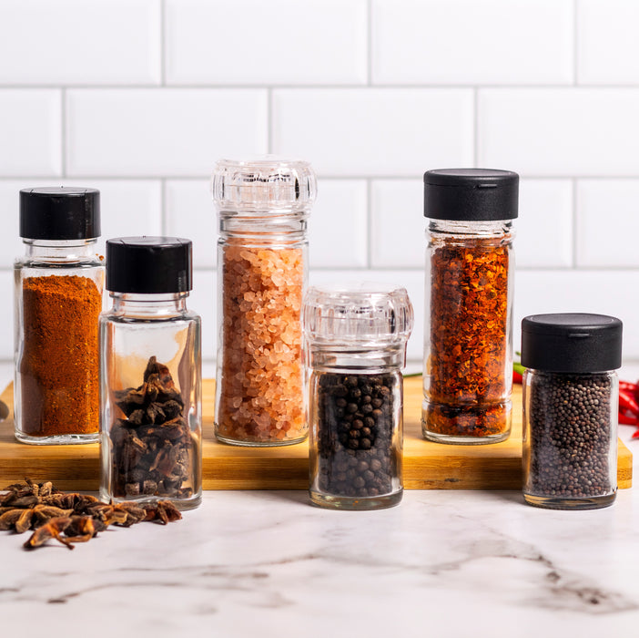 Spice Jar 100ml With Pepper Grinder