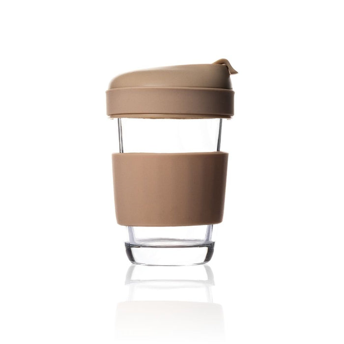 Consol Glass Lugo Travel Mug With Sand Lid 320ml