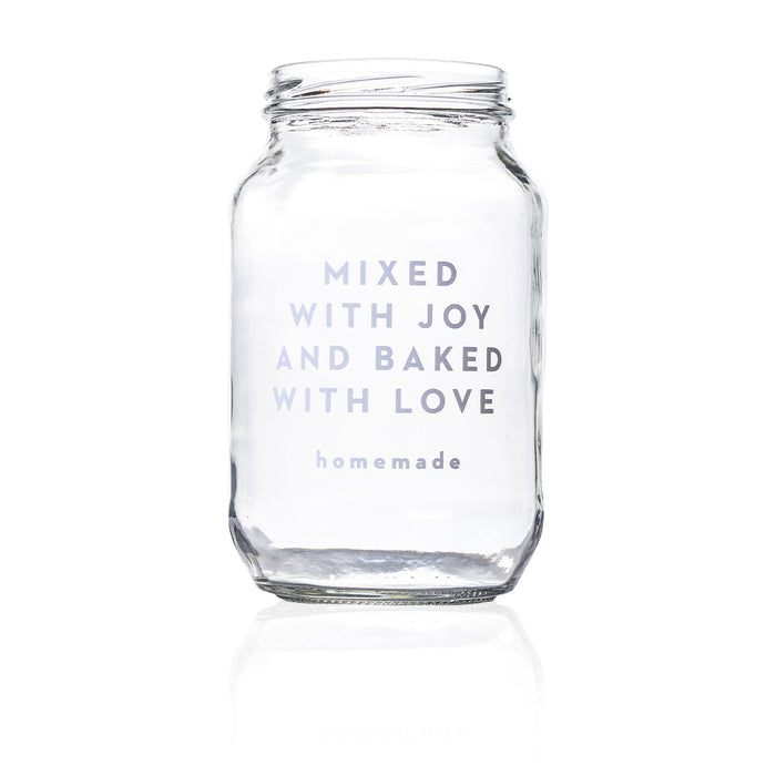 Consol Glass Festive Catering Jar 1L