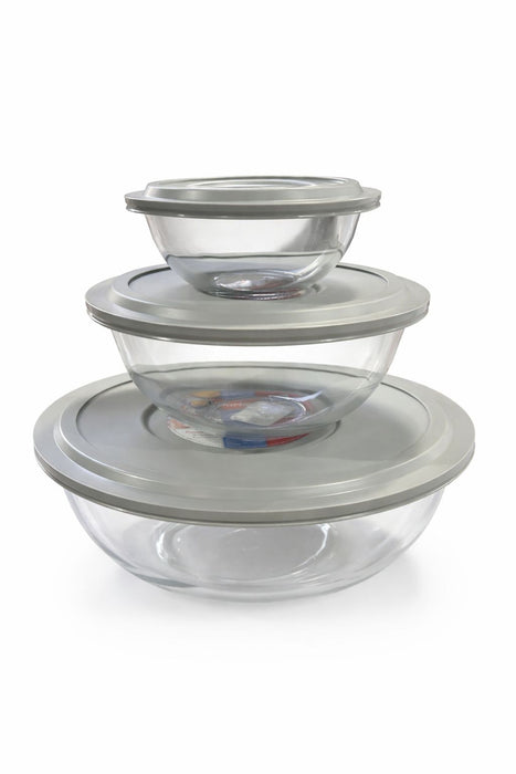 Marinex Mix Bowl 3000ml (3L) with Grey Lid
