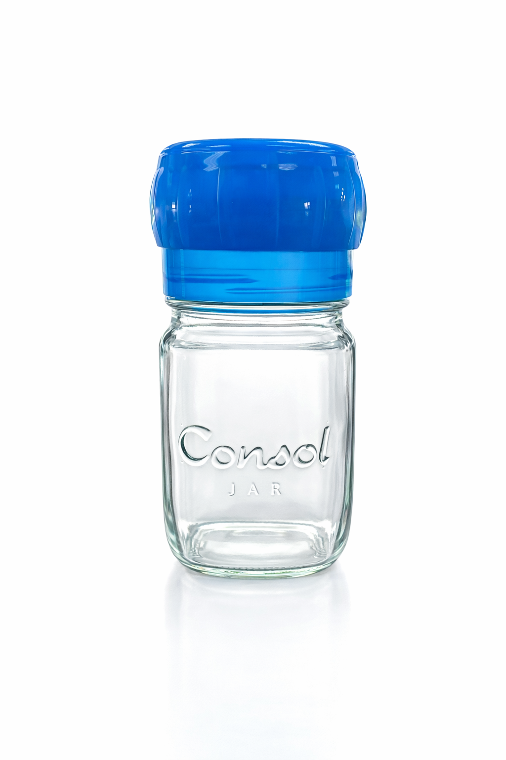 Consol Glass Grinder 250ml Blue — The Consol Shop Woodmead
