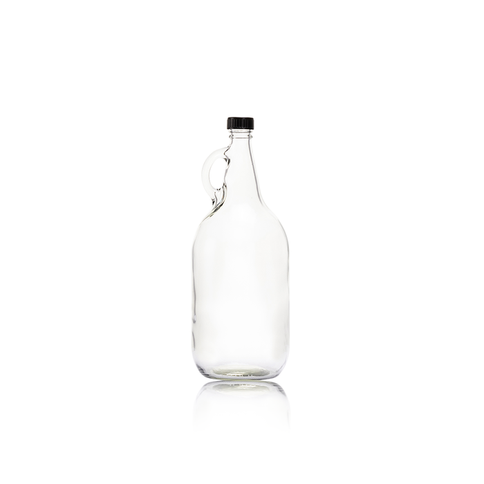 Consol Glass Kangaroo Bottle 31.5ROPP 2000ml with 31MM Black Lid