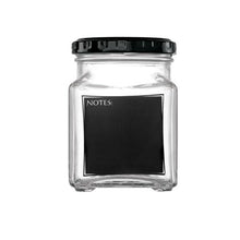 Load image into Gallery viewer, Consol My Jar 260ml Square Black Note
