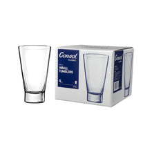 Load image into Gallery viewer, Consol Glass Seville Hiball Tumbler 400ml 4 Pack

