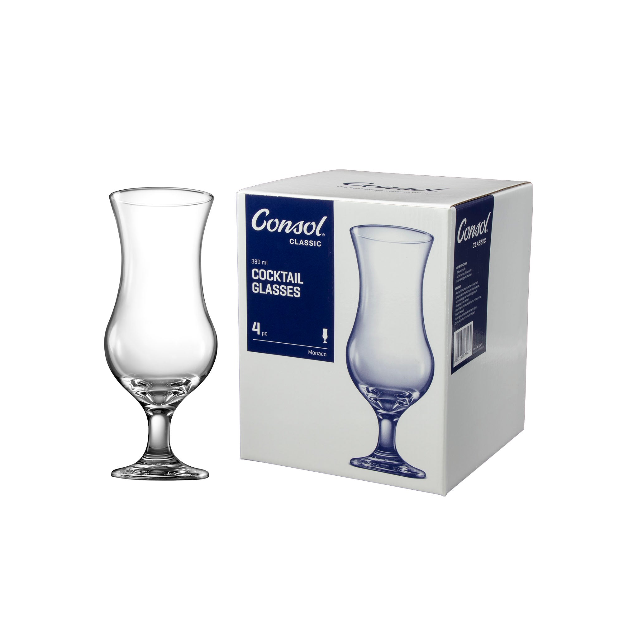 Consol Glass Monaco Cocktail Glass 355ml 4 Pack The Consol Shop Woodmead