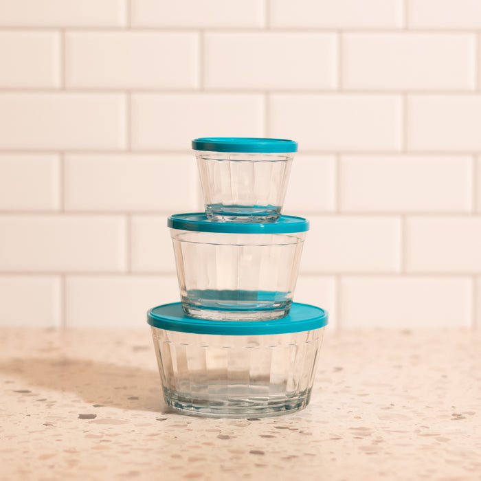 Americano Small Bowl 150ml with Turquoise Lid