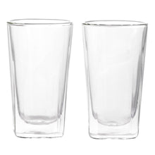 Load image into Gallery viewer, Consol Roma Double Wall Square Tumbler 380ml 2 Pack
