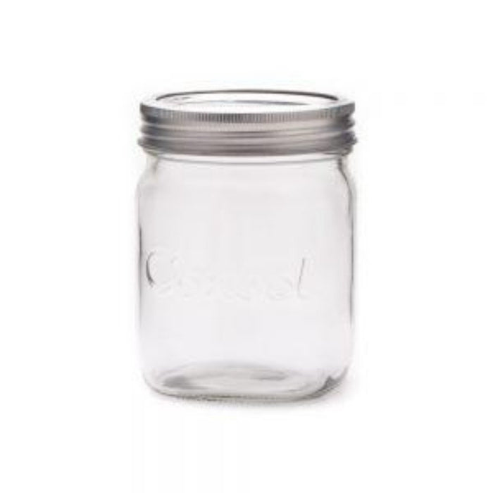 Consol Glass Preserve Jar 500ml with Ring & Dome