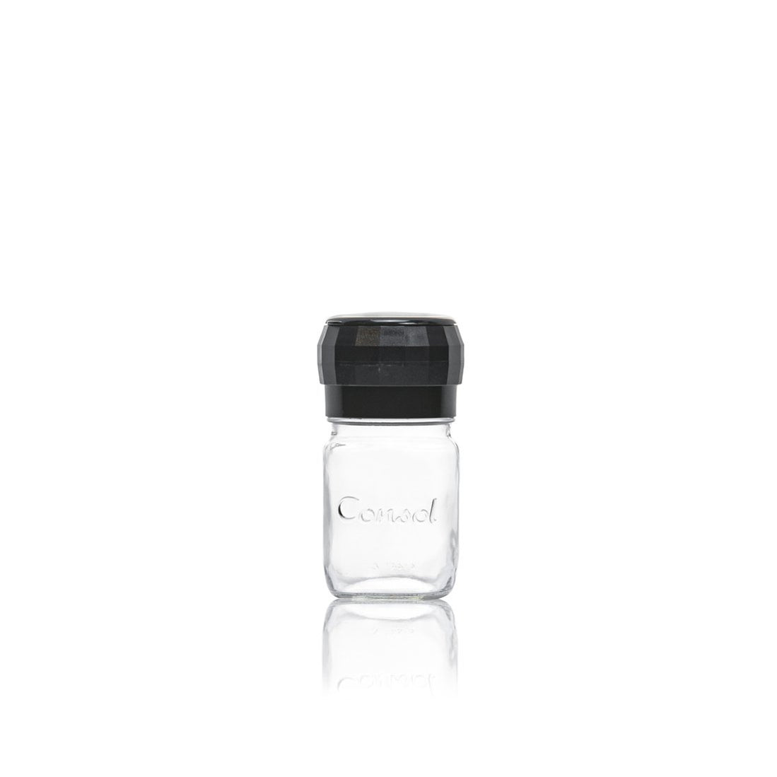 Consol Glass Grinder 250ml Black — The Consol Shop Woodmead
