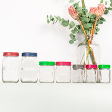 Load image into Gallery viewer, Consol Glass Preserve Jar 250ml with Coloured Lid
