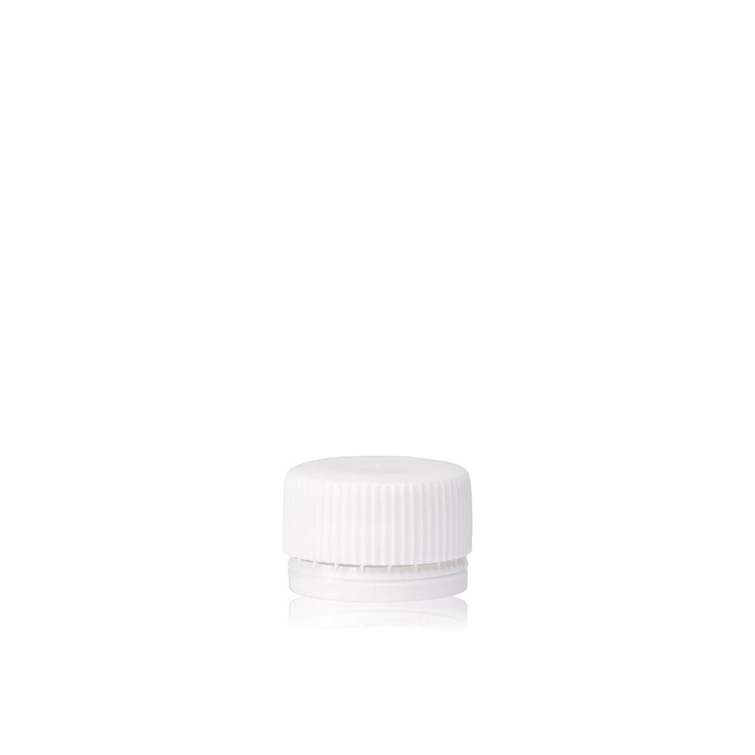 31.5mm ROPP Plastic Lid (with seal & lined) White