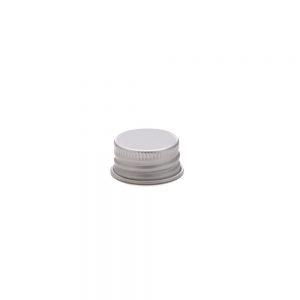 24mm MCA Aluminium Lid (lined) Silver