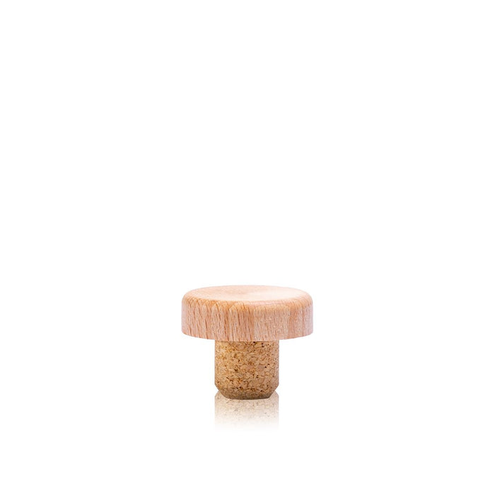 40x12mm Barstopper Wooden Lid Neutral