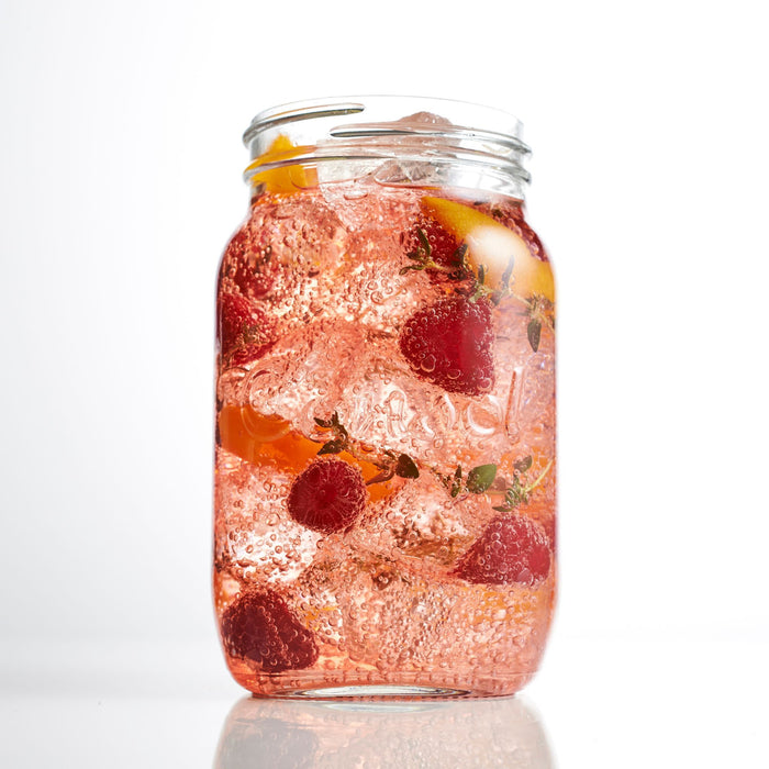 Consol Glass Preserve Jar 1000ml (1L) with Ring & Dome