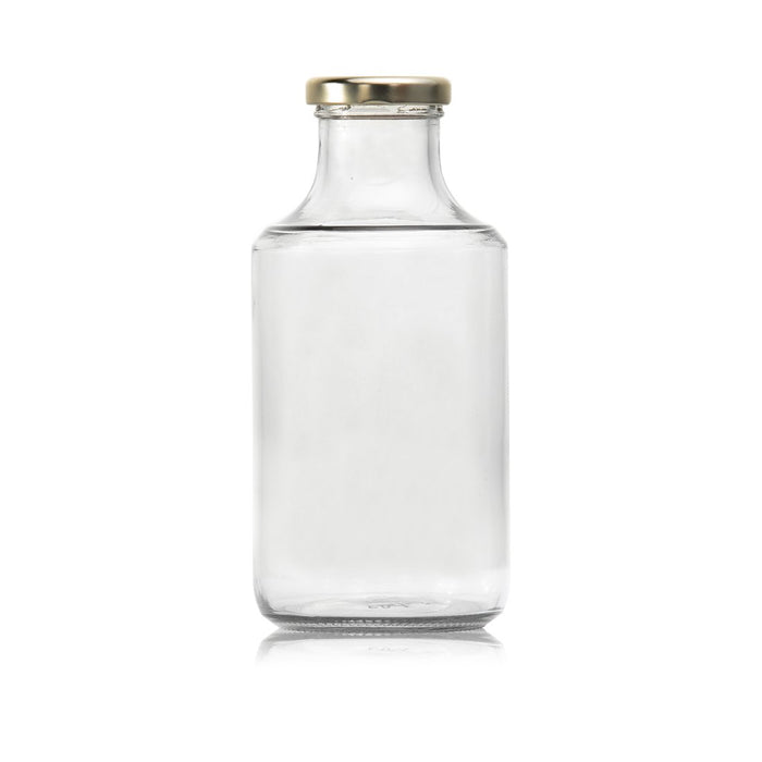 Blanca Sauce Glass Bottle 500ml with Gold lid