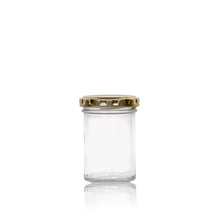 Load image into Gallery viewer, Vaso Bonta Glass Jar 106ml with Gold lid
