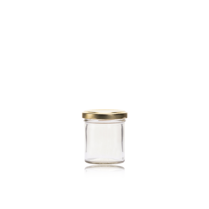 Vaso Bonta Jar 106ml with Gold Lid