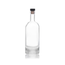 Load image into Gallery viewer, Nocturne Glass Bottle 1000ml (1L) with Wooden Barstopper
