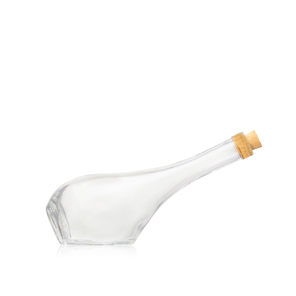 Fondos Glass Bottle 500ml with Wooden Barstopper