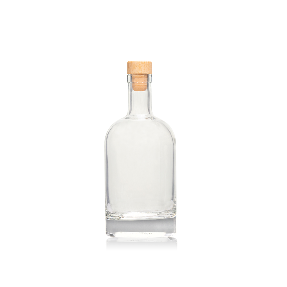 Nocturn Glass Bottle 500ml with Wooden Barstopper