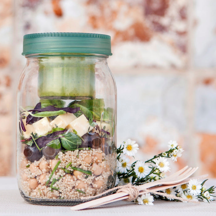 Consol Glass Jar in Jar 1L & 100ml