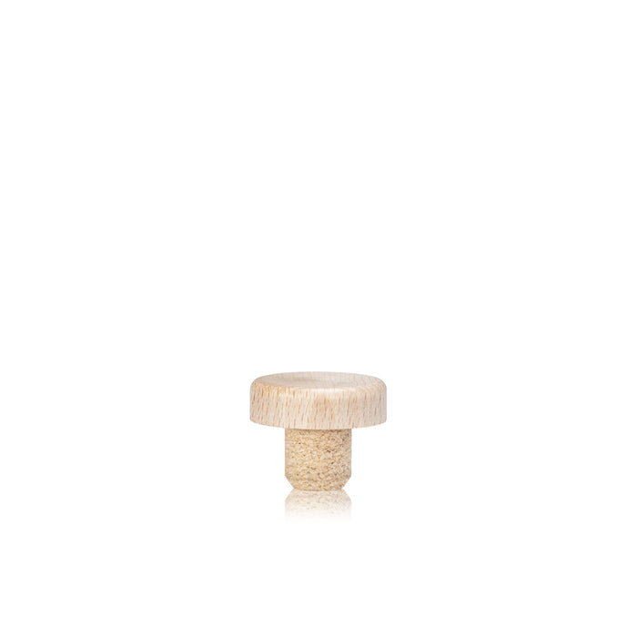 34X12mm Barstopper Wooden Lid Neutral